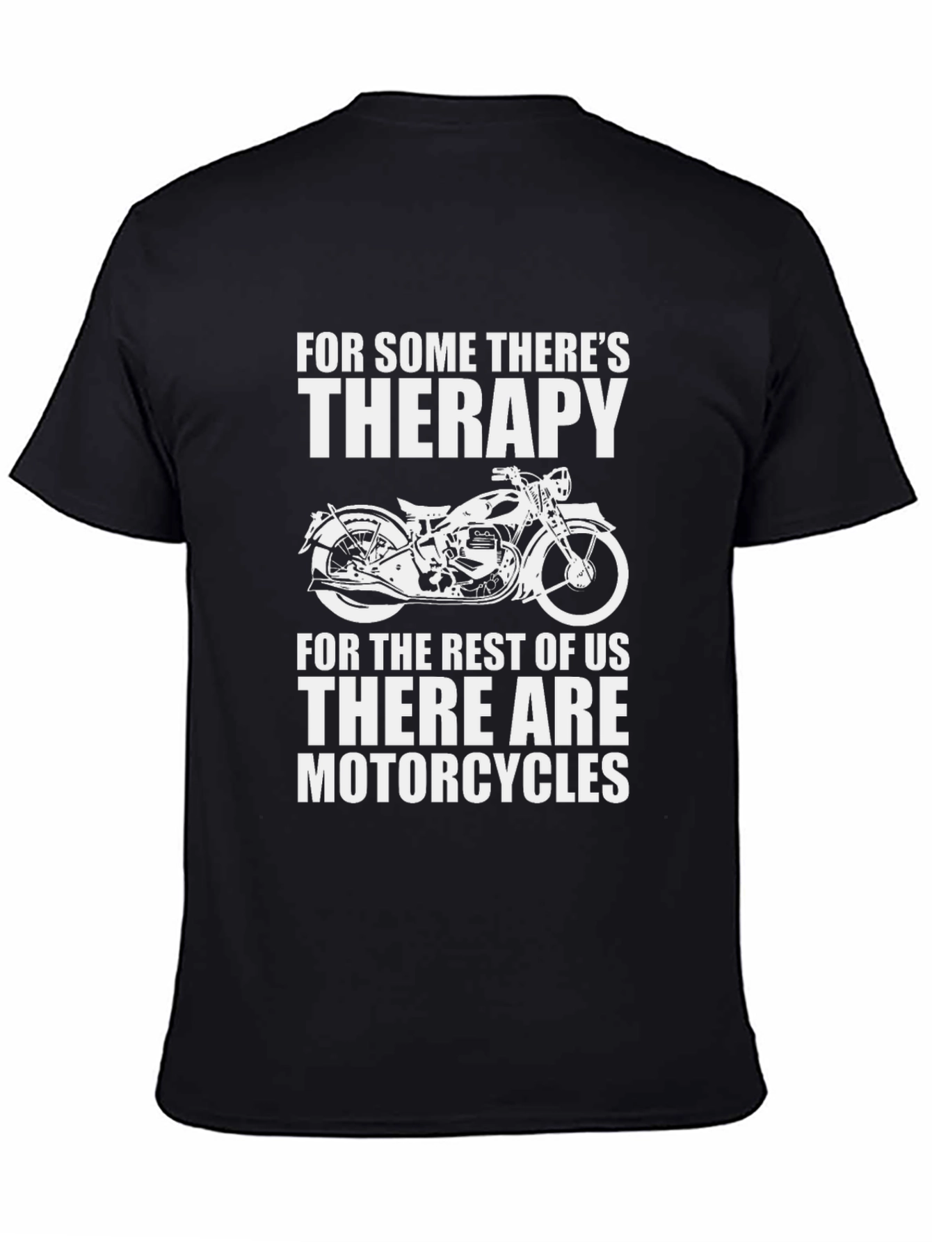Motorcycle Therapy T-Shirt - Biker Gift