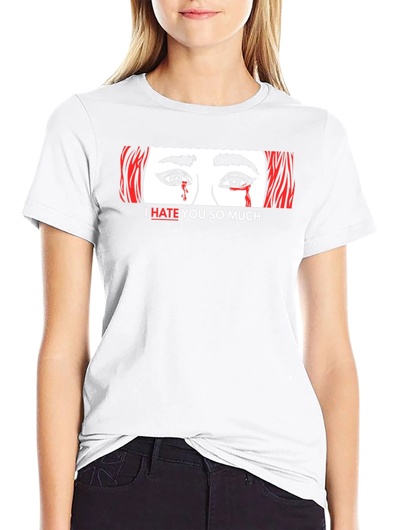 I Hate You So Much Graphic Tee