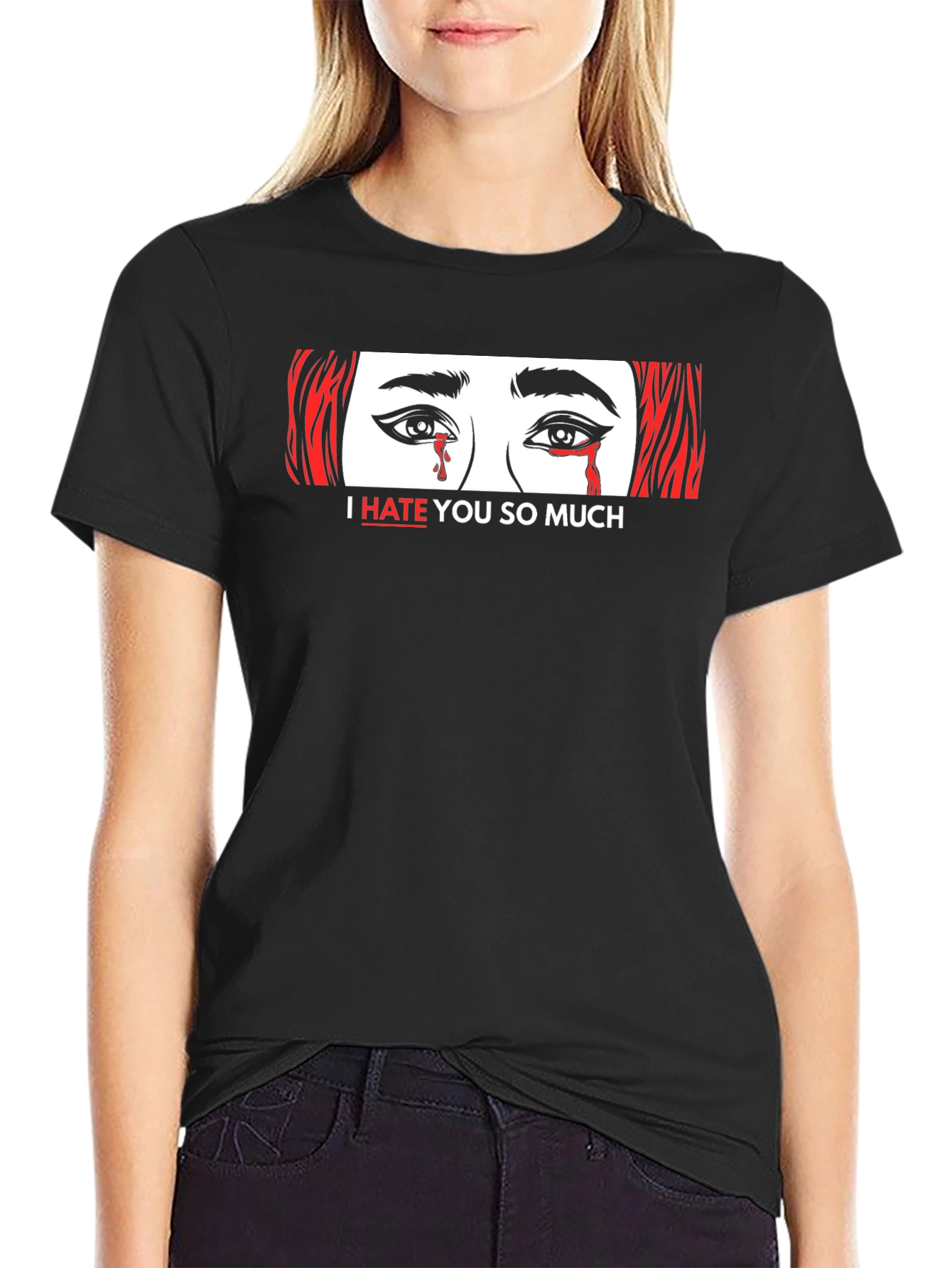 I Hate You So Much Graphic Tee