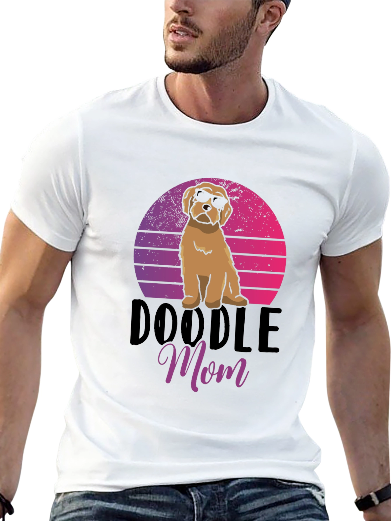 Doodle Mom T-Shirt - Cute Dog Lover Tee