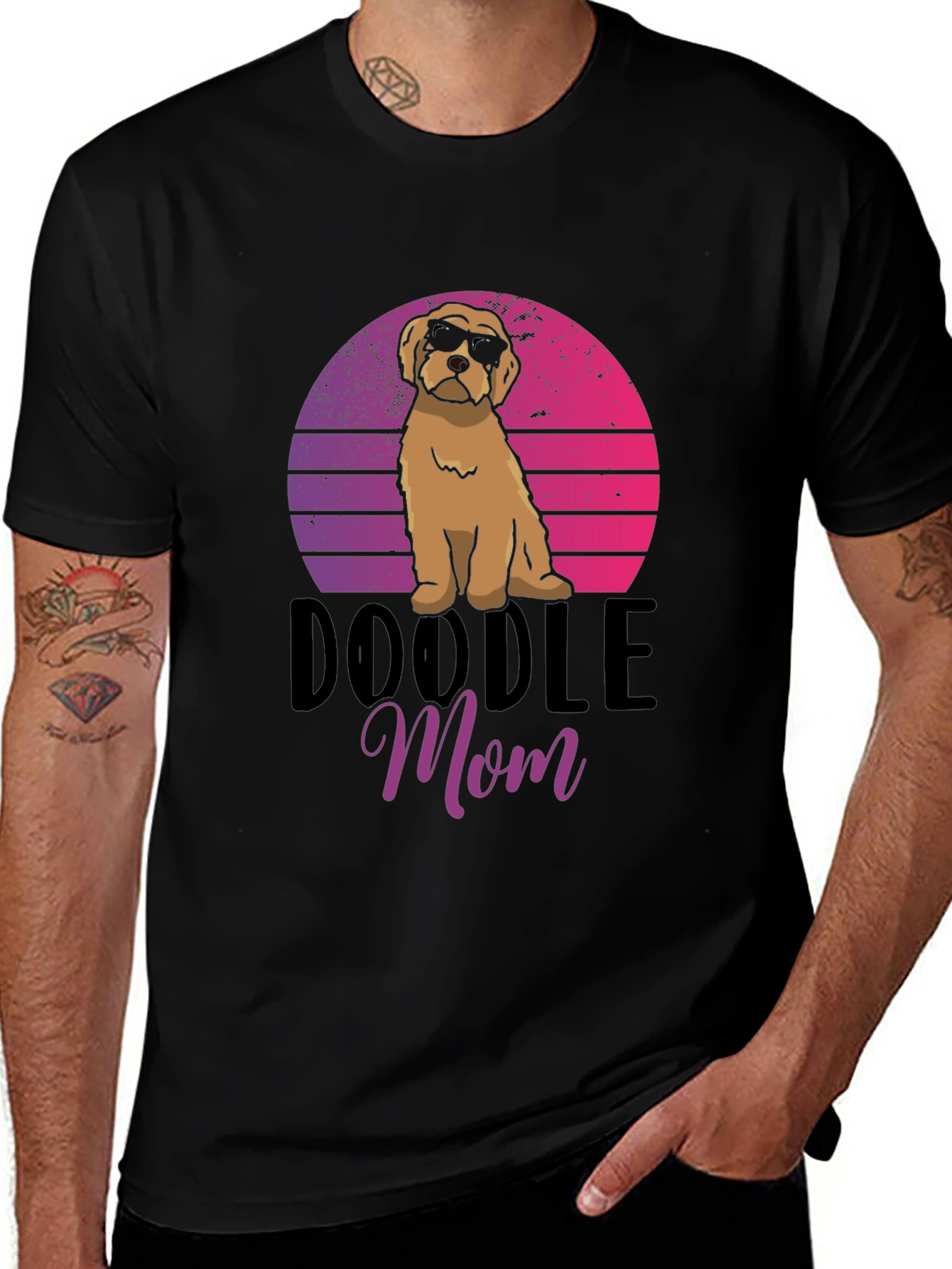 Doodle Mom T-Shirt - Cute Dog Lover Tee