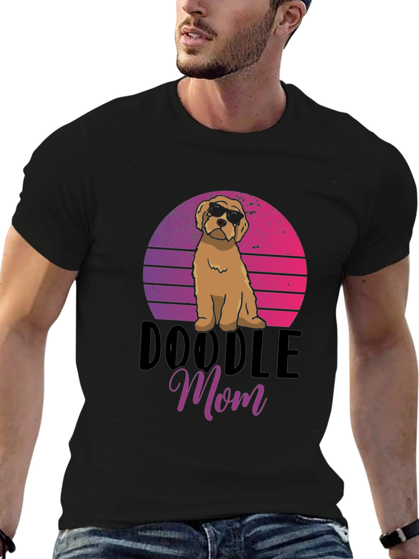 Doodle Mom T-Shirt - Cute Dog Lover Tee