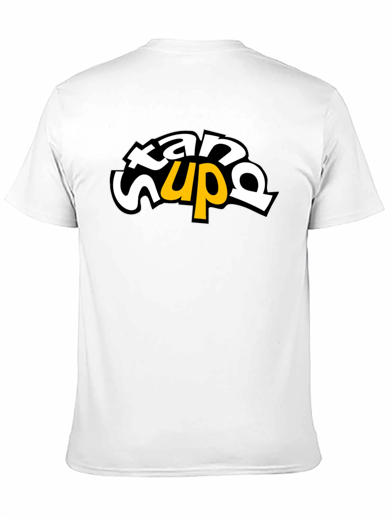 Stand Up Graphic Tee - Black
