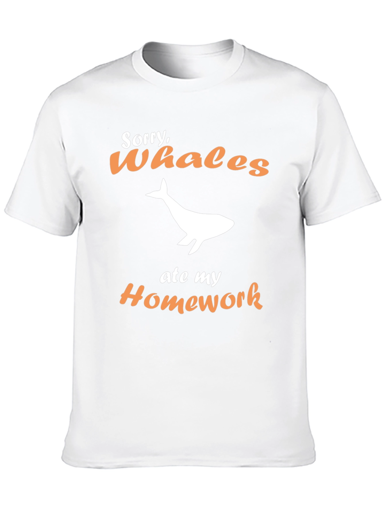 Whale Ate My Homework T-Shirt
