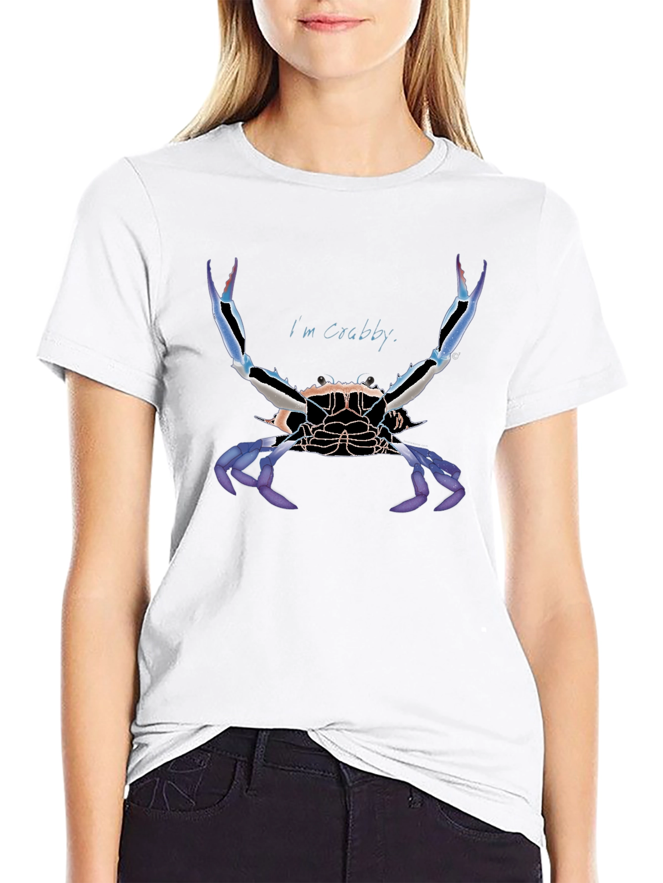 Crabby Graphic Tee - Mens Black T-Shirt
