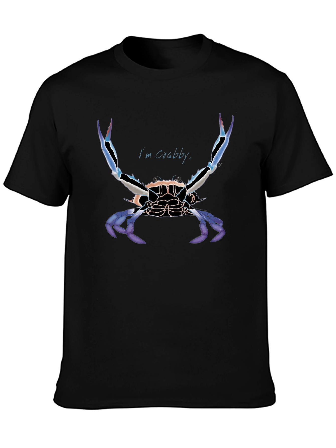 Crabby Graphic Tee - Mens Black T-Shirt