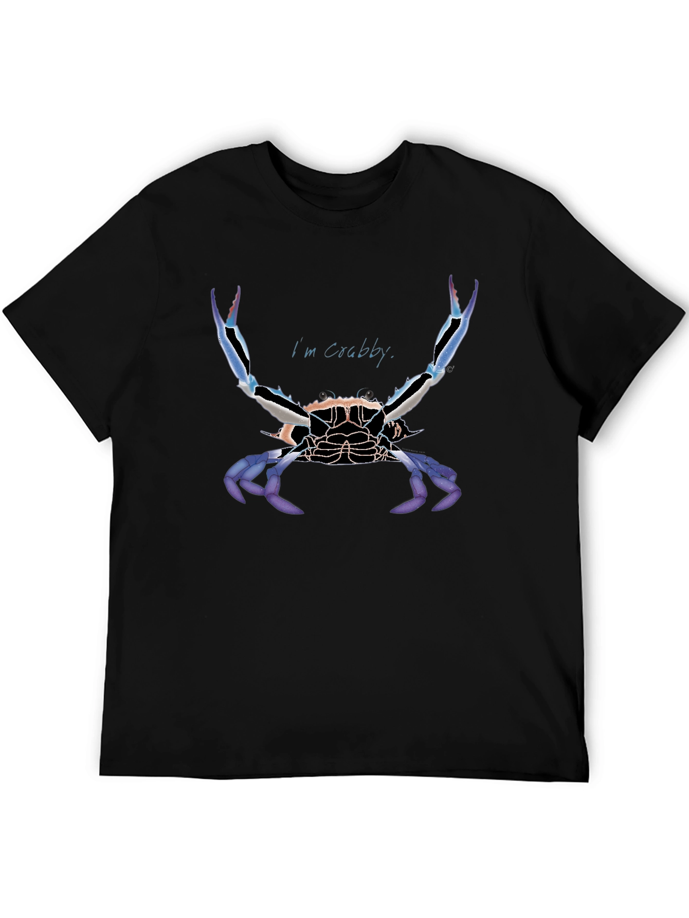 Crabby Graphic Tee - Mens Black T-Shirt