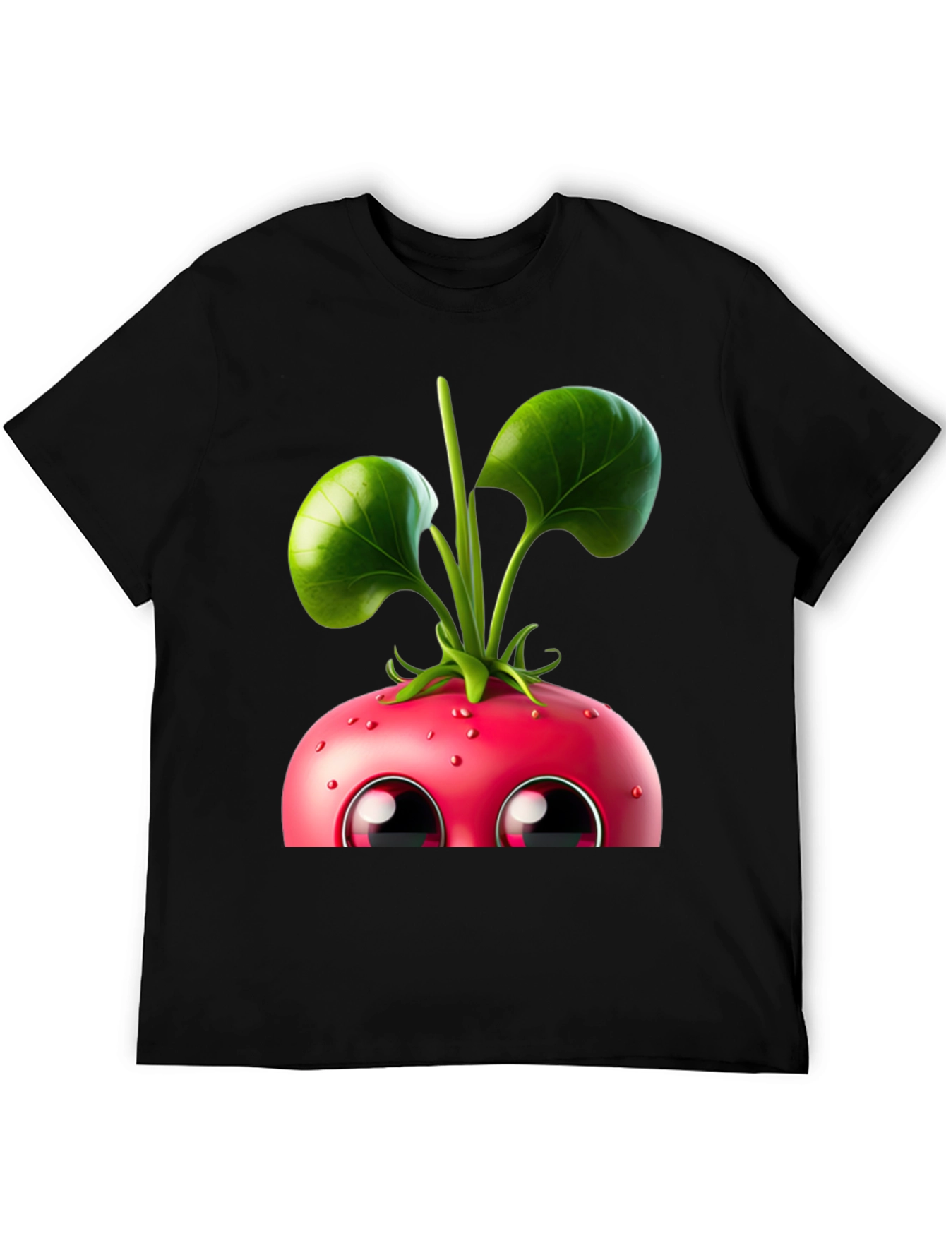 Cute Beet Cartoon Graphic Tee
