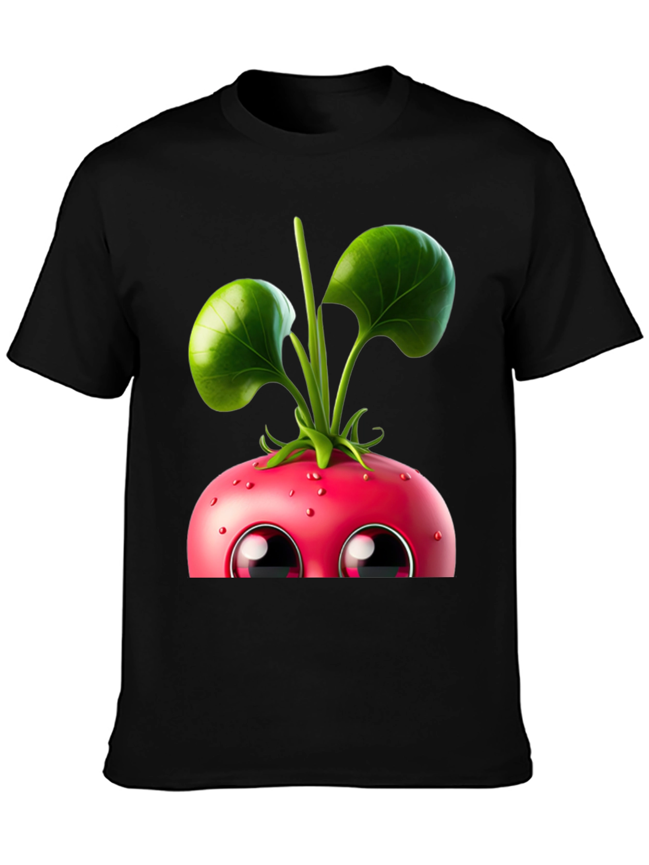 Cute Beet Cartoon Graphic Tee