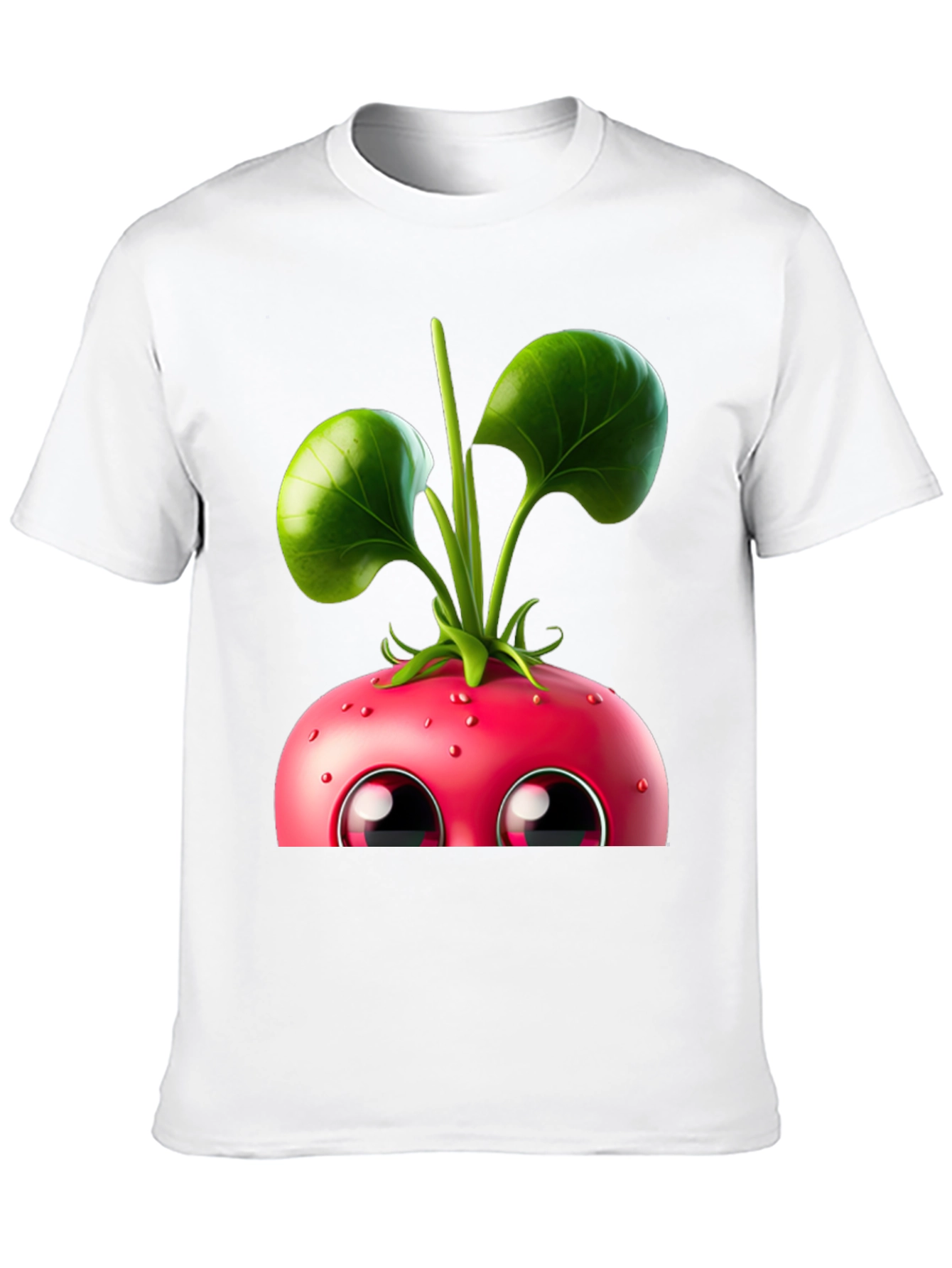 Cute Beet Cartoon Graphic Tee