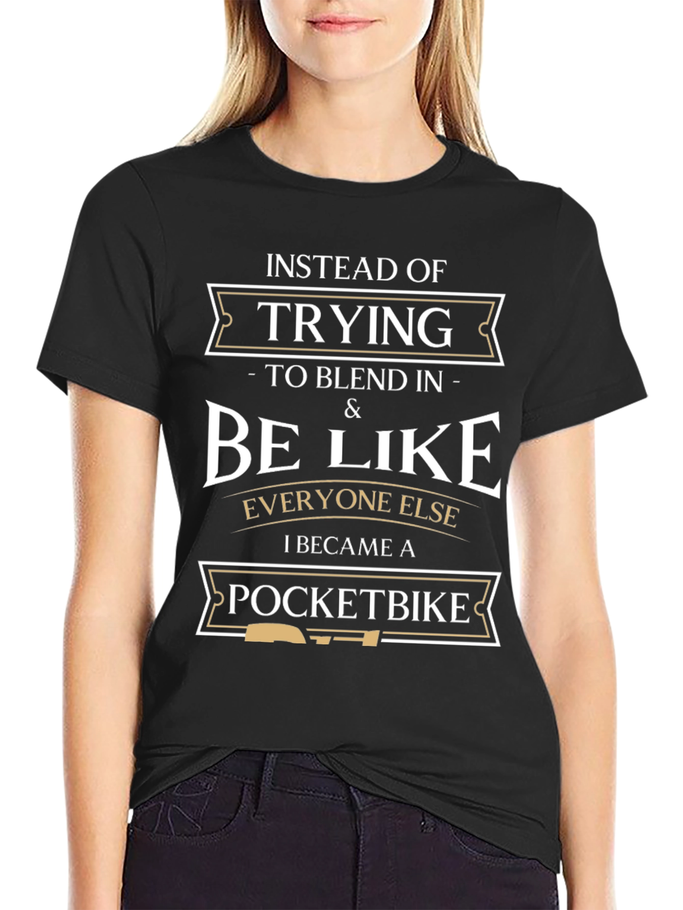 Pocketbike T-Shirt - Stand Out From The Crowd