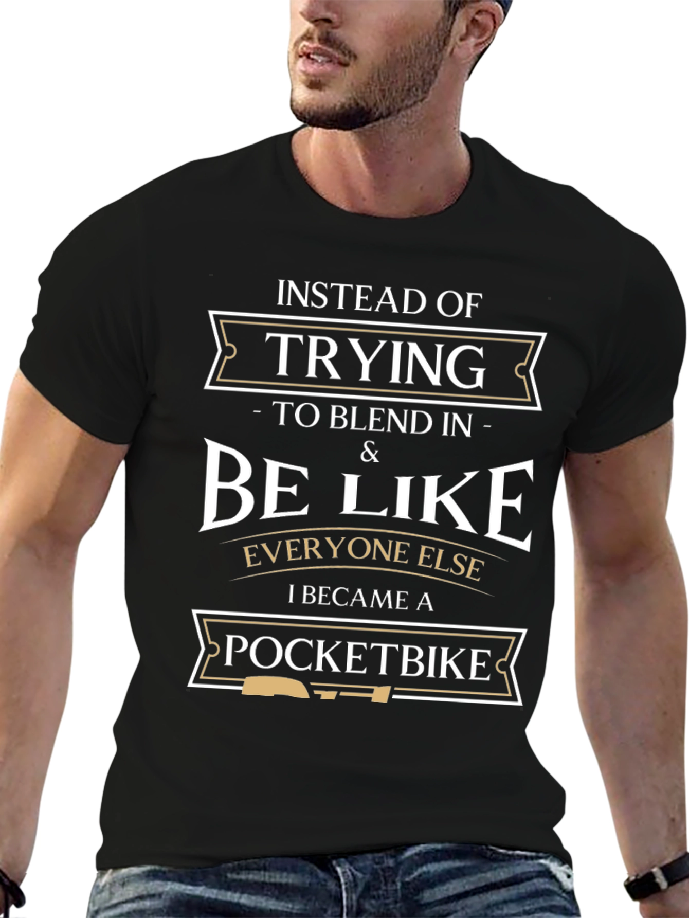 Pocketbike T-Shirt - Stand Out From The Crowd