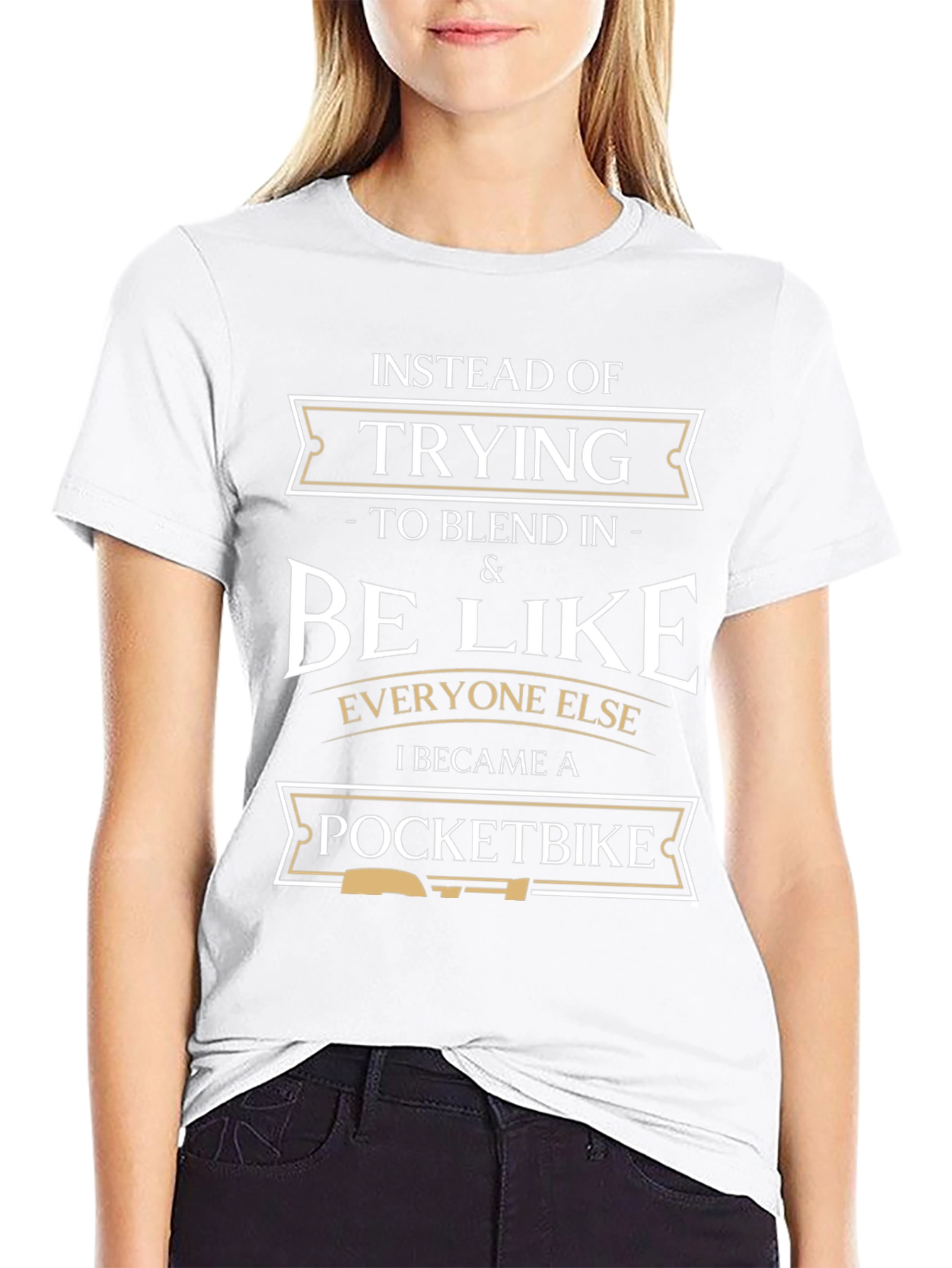 Pocketbike T-Shirt - Stand Out From The Crowd