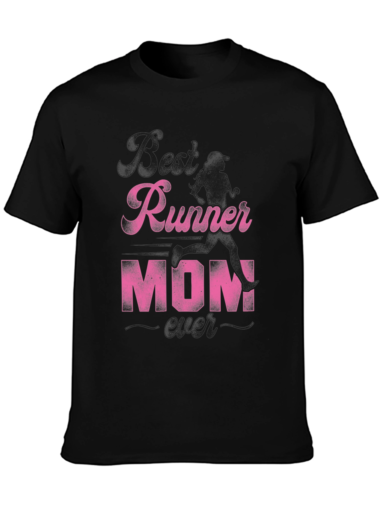 Runner Mom T-Shirt - Pink Graphic Tee