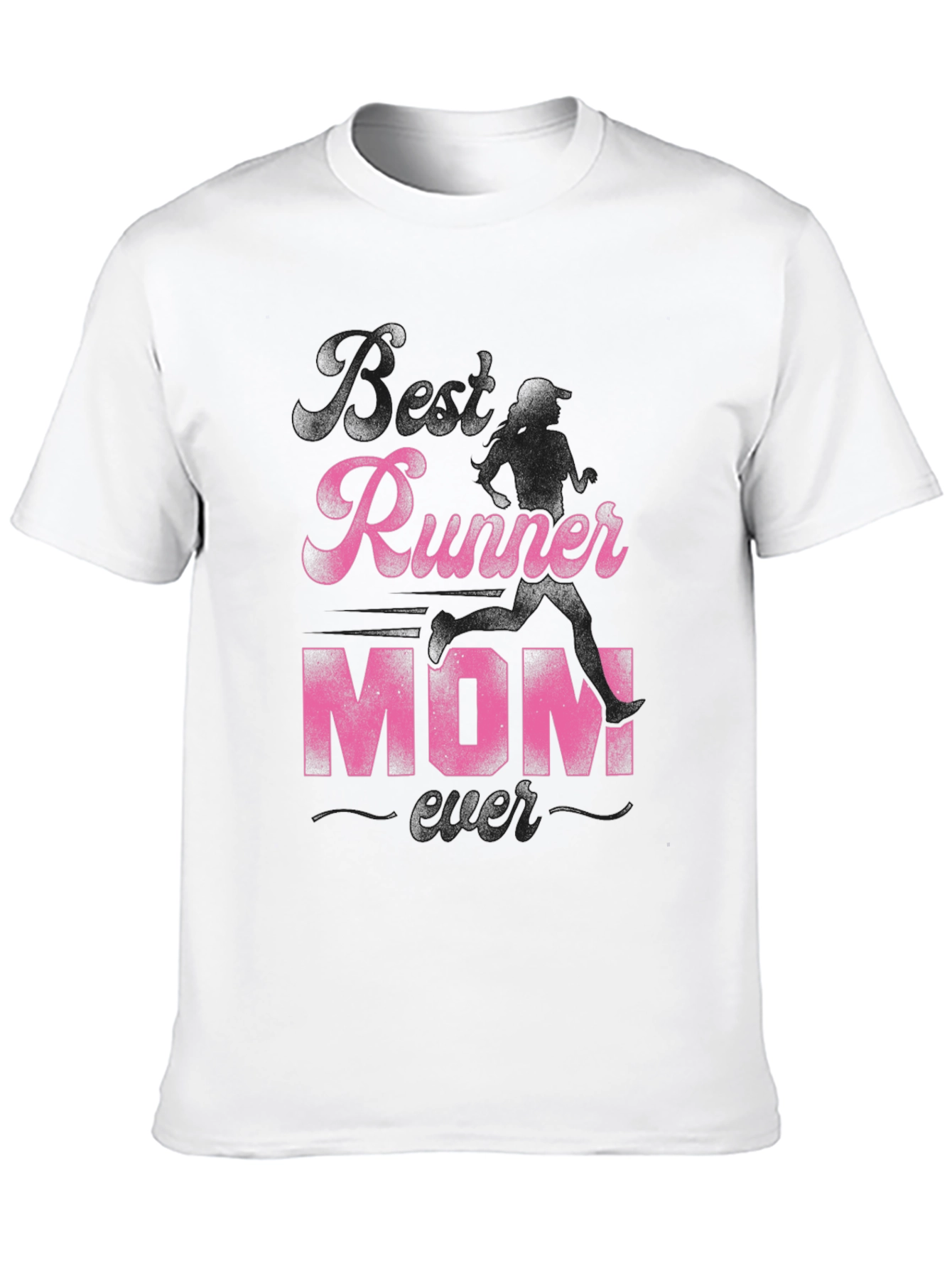 Runner Mom T-Shirt - Pink Graphic Tee