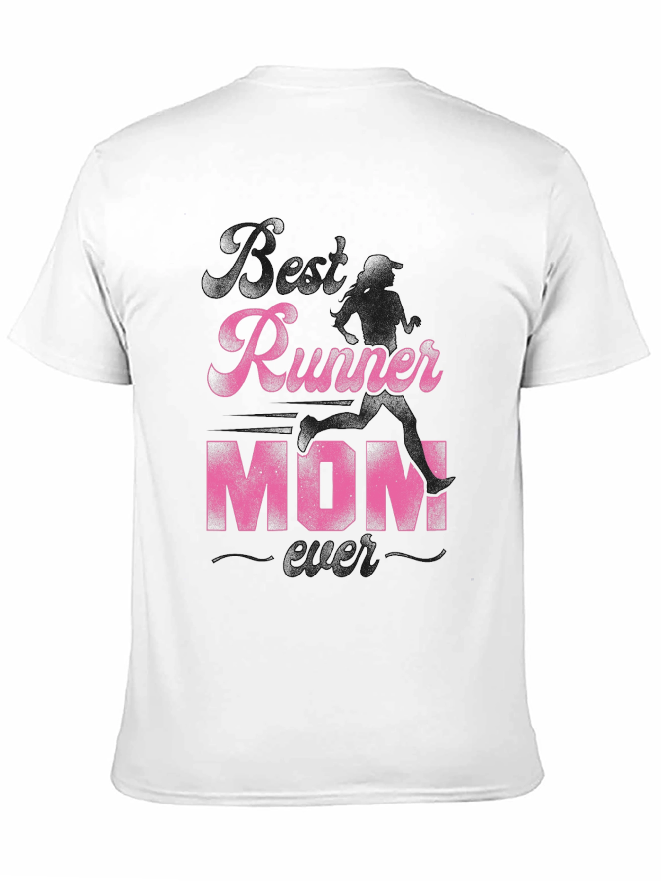 Runner Mom T-Shirt - Pink Graphic Tee