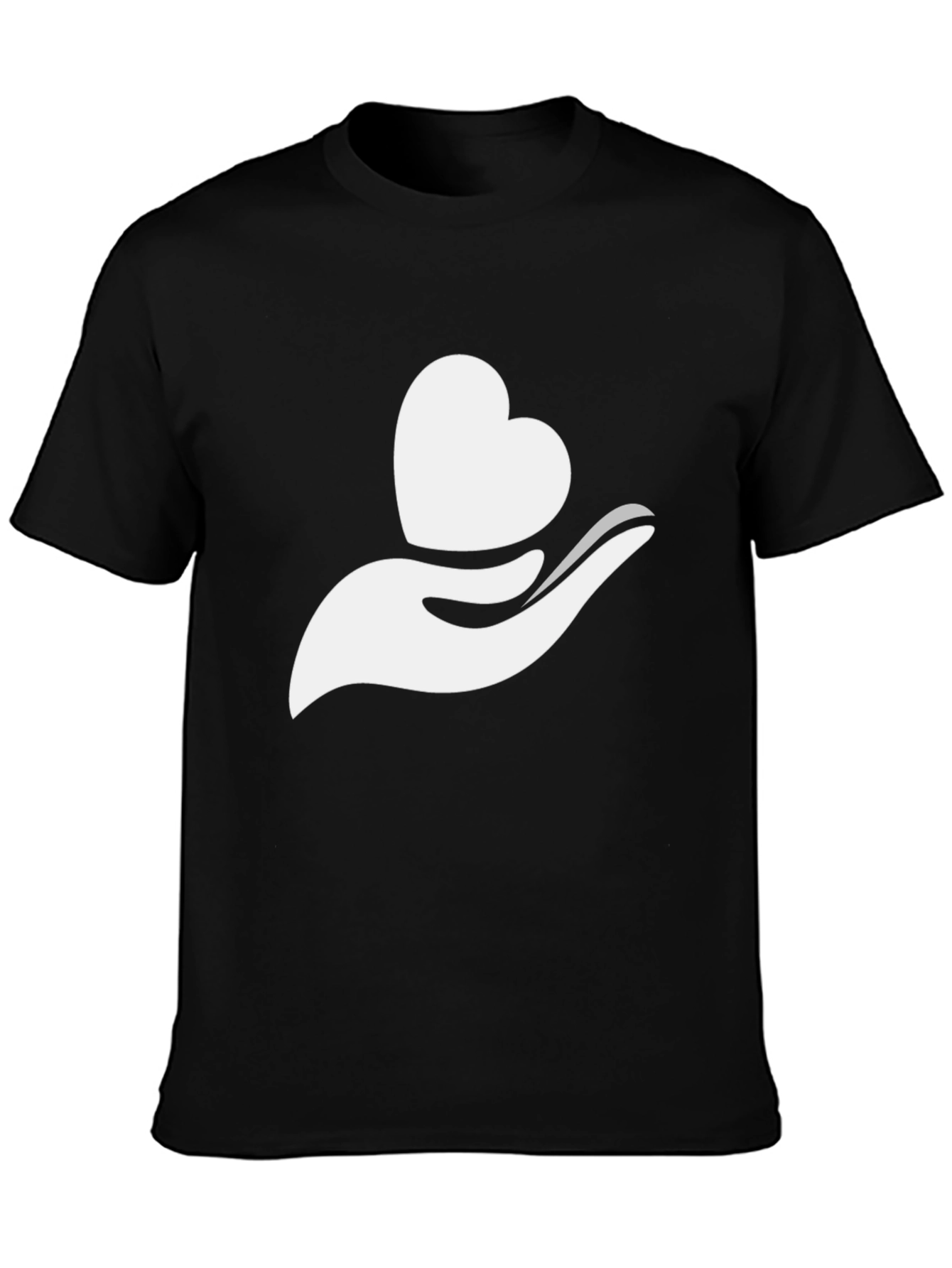Heart in Hand Graphic T-Shirt