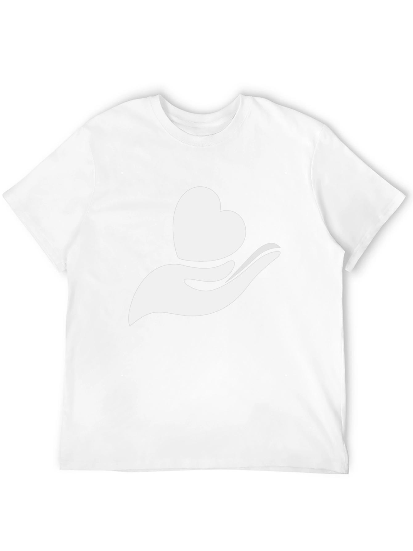 Heart in Hand Graphic T-Shirt