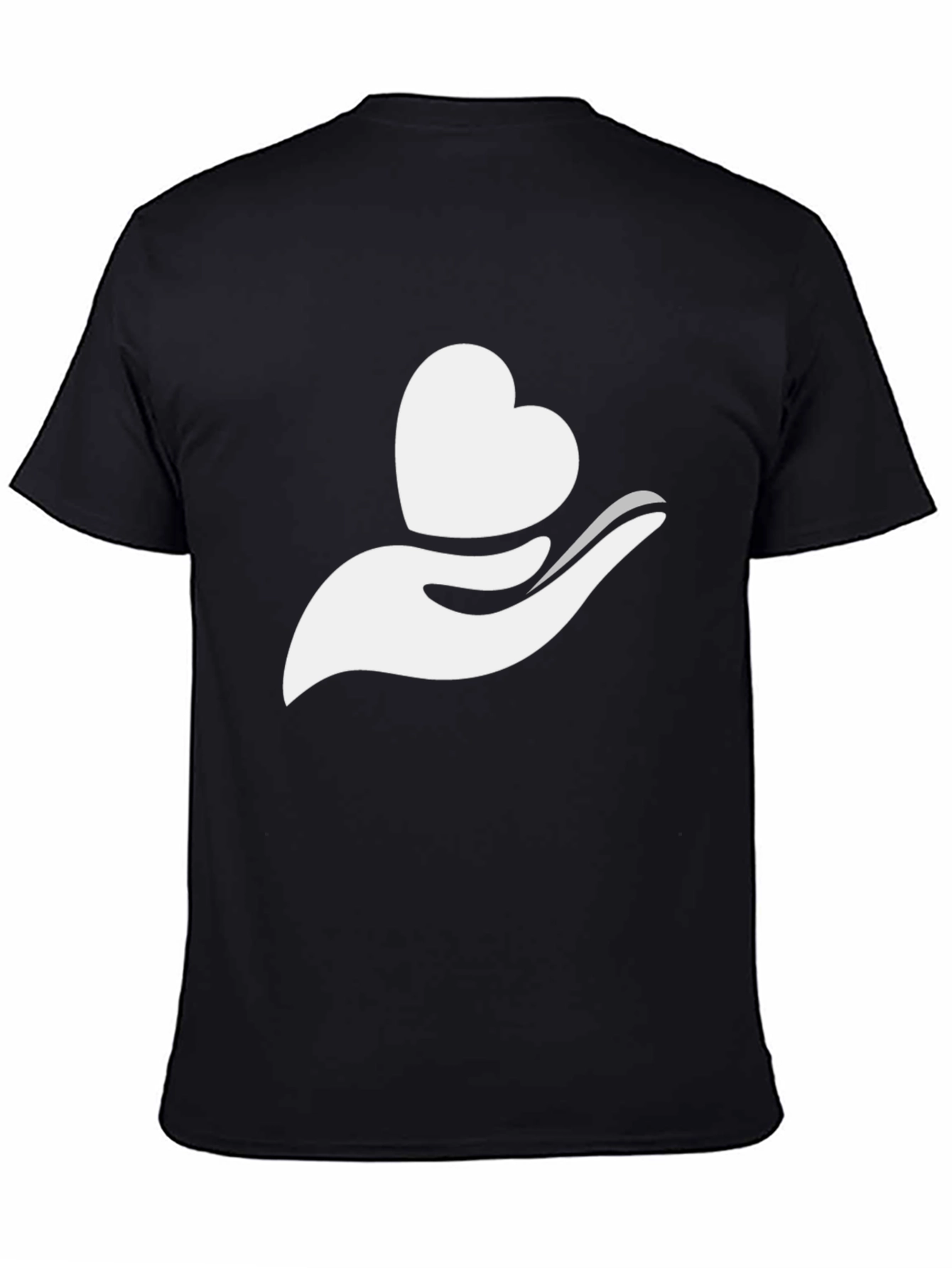Heart in Hand Graphic T-Shirt