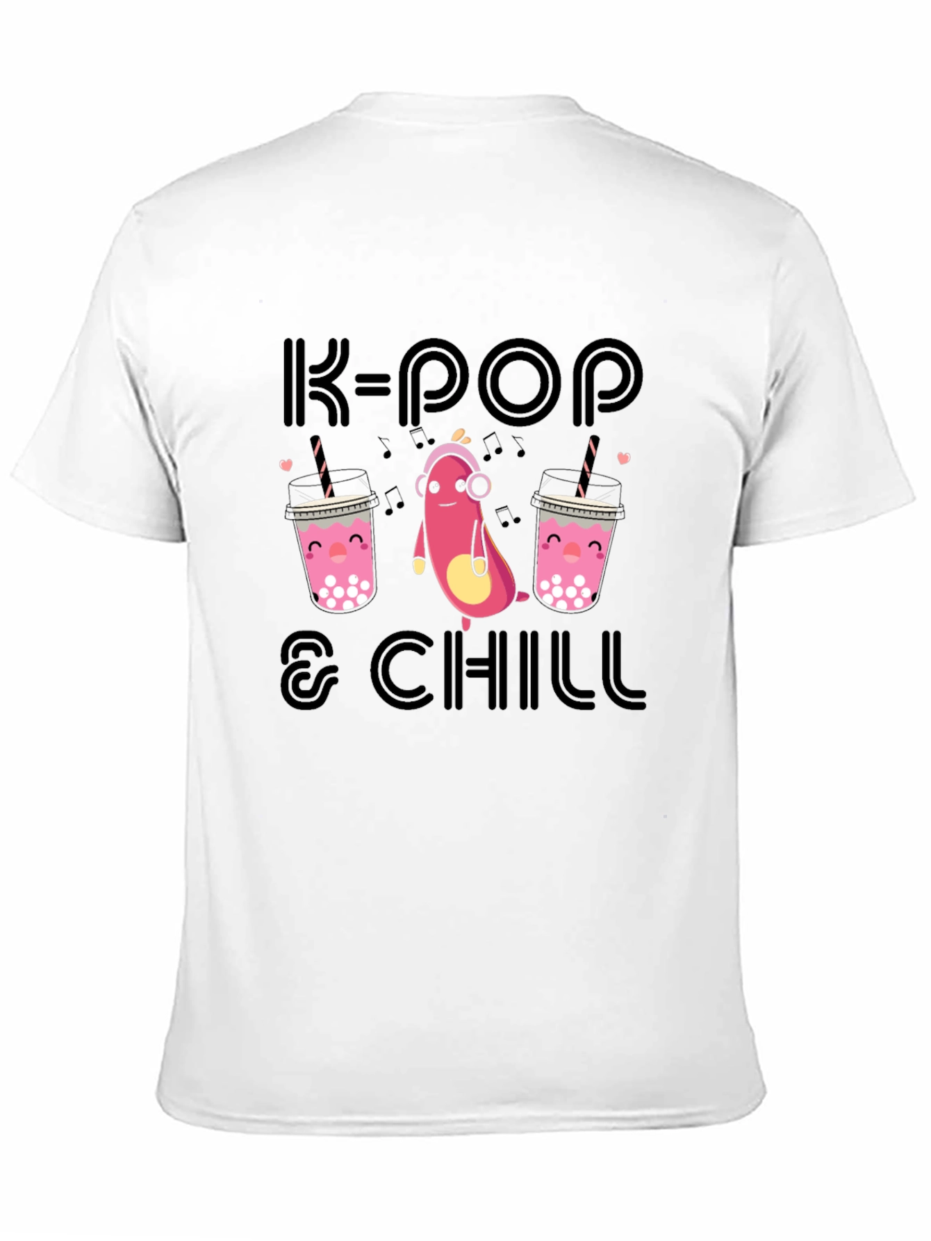 K-Pop & Chill Graphic T-Shirt