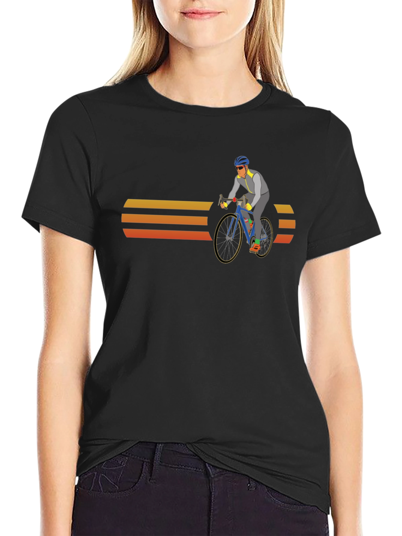 Retro Biker Graphic T-Shirt