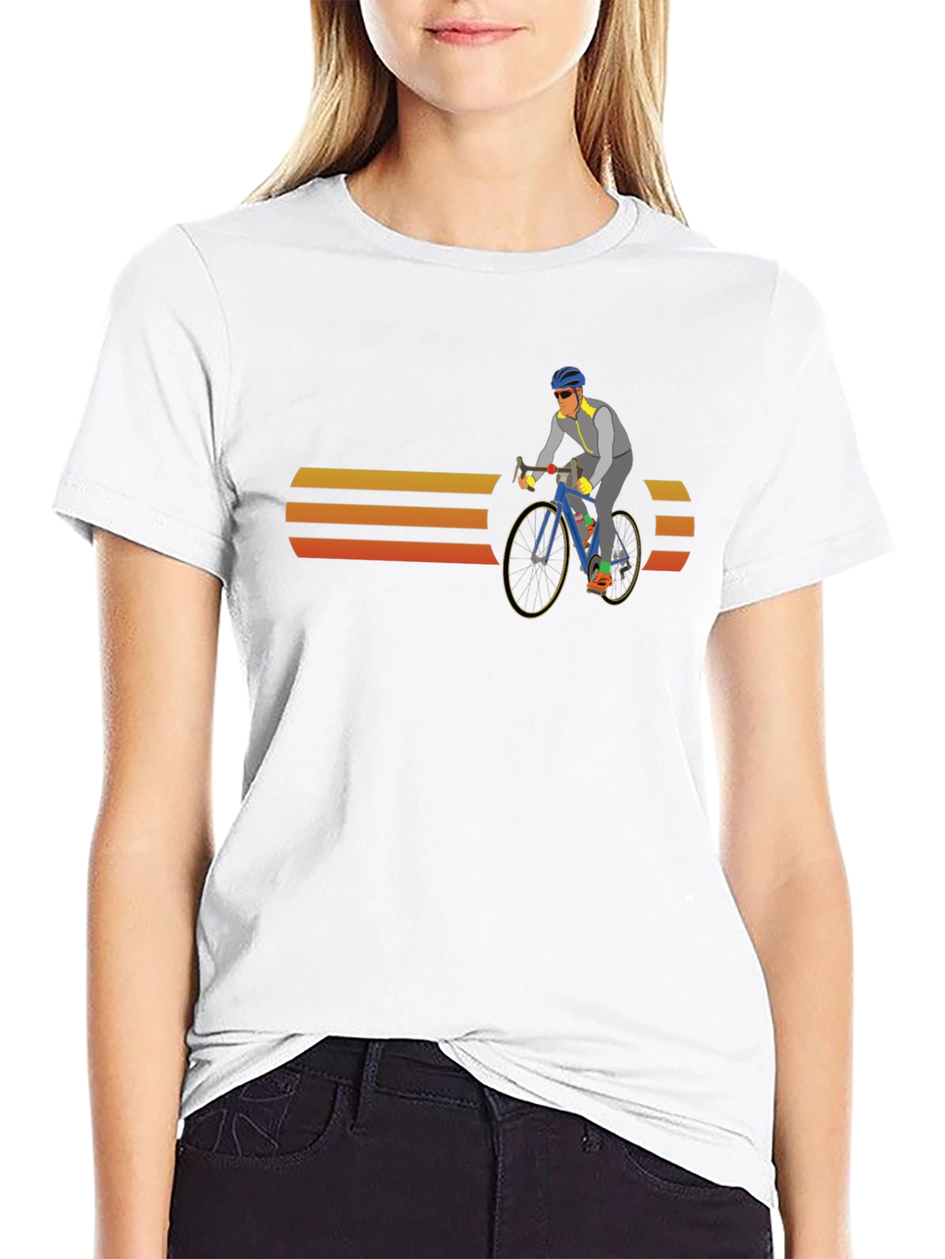 Retro Biker Graphic T-Shirt