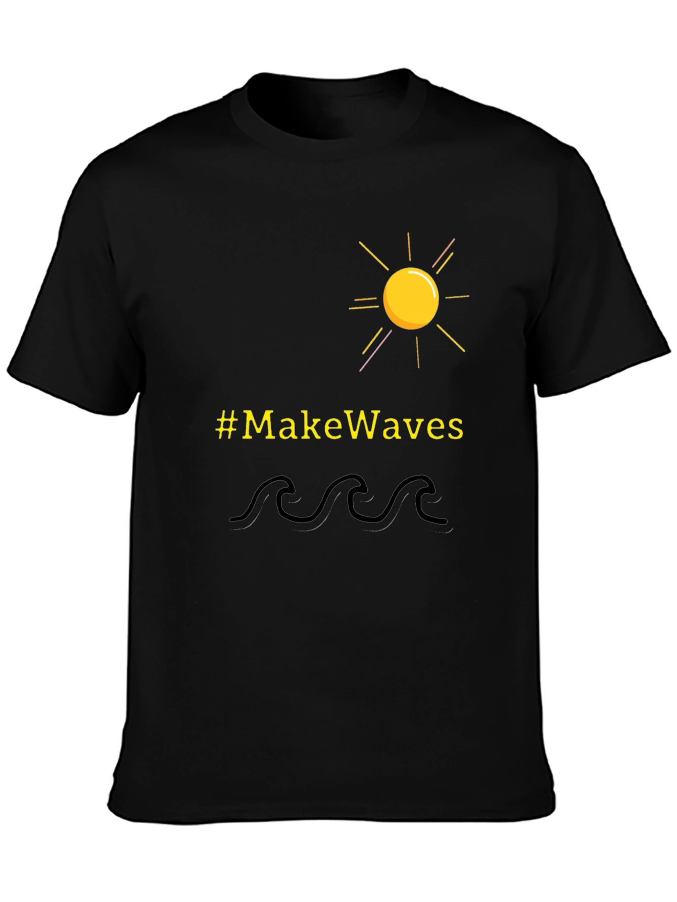 Make Waves T-Shirt: Sun Sea and Style