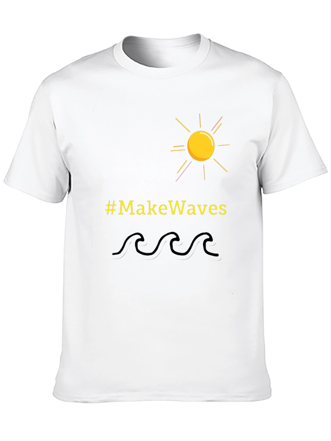 Make Waves T-Shirt: Sun Sea and Style