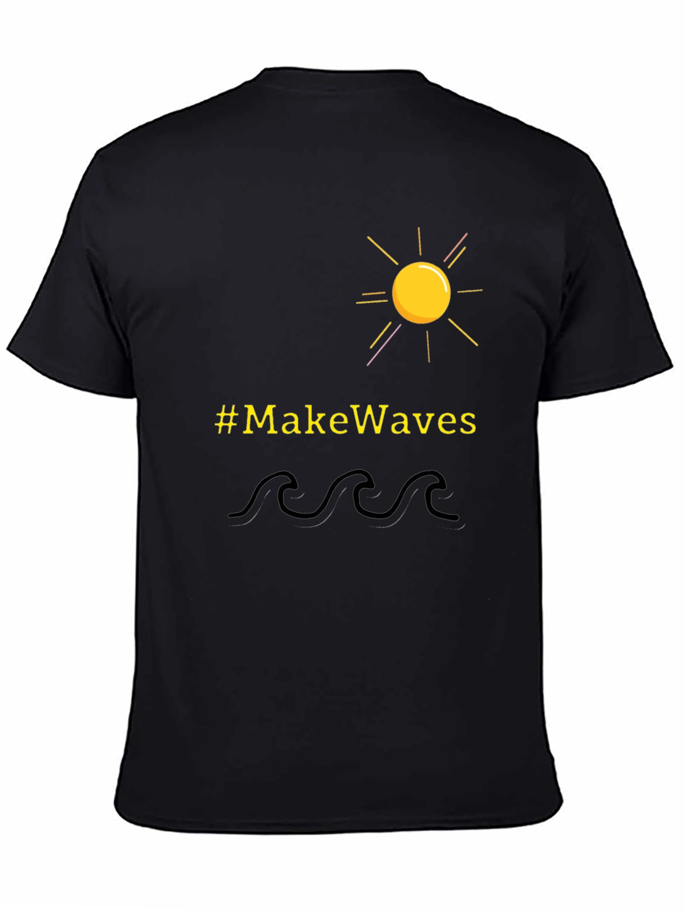 Make Waves T-Shirt: Sun Sea and Style