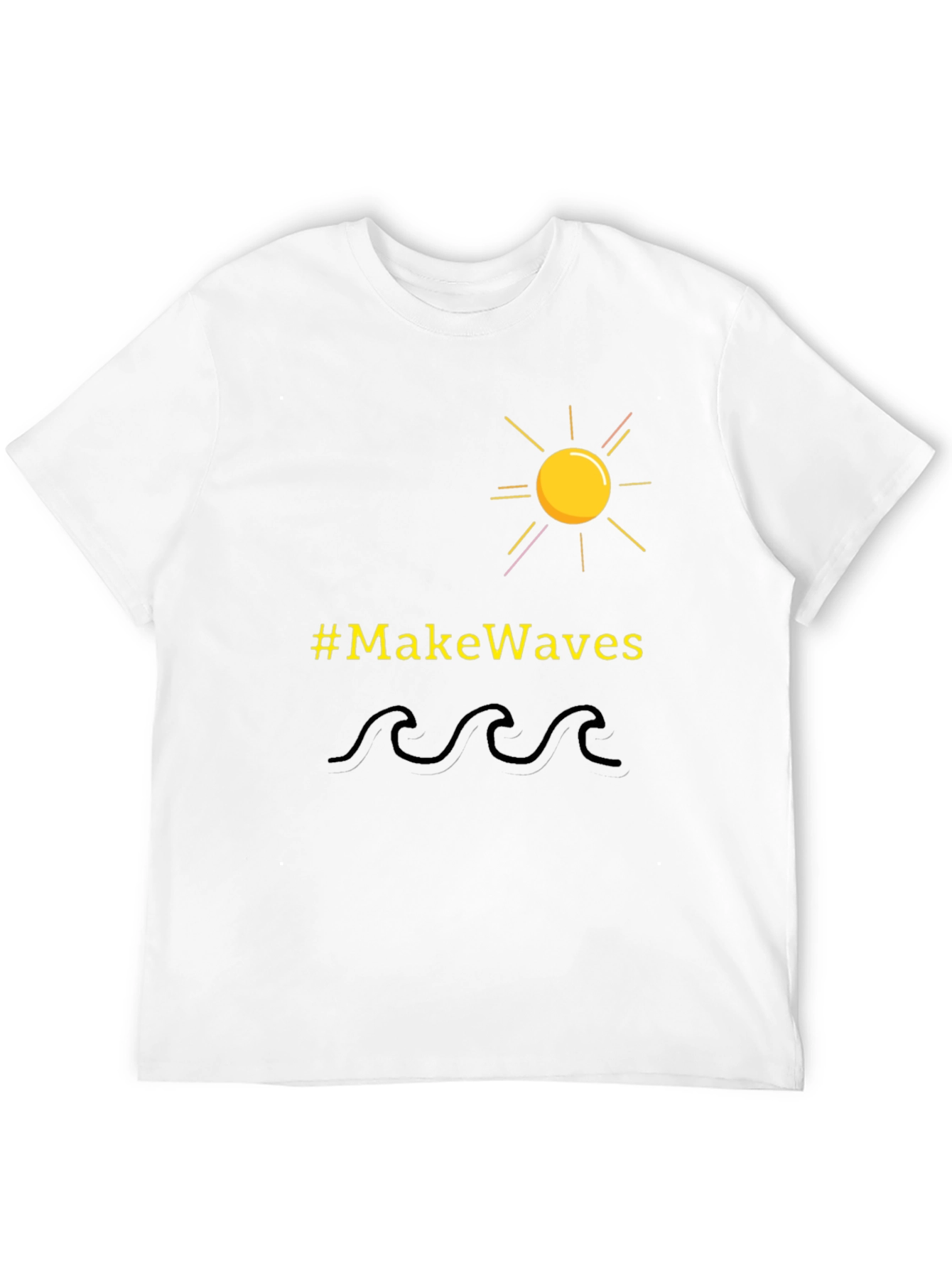Make Waves T-Shirt: Sun Sea and Style