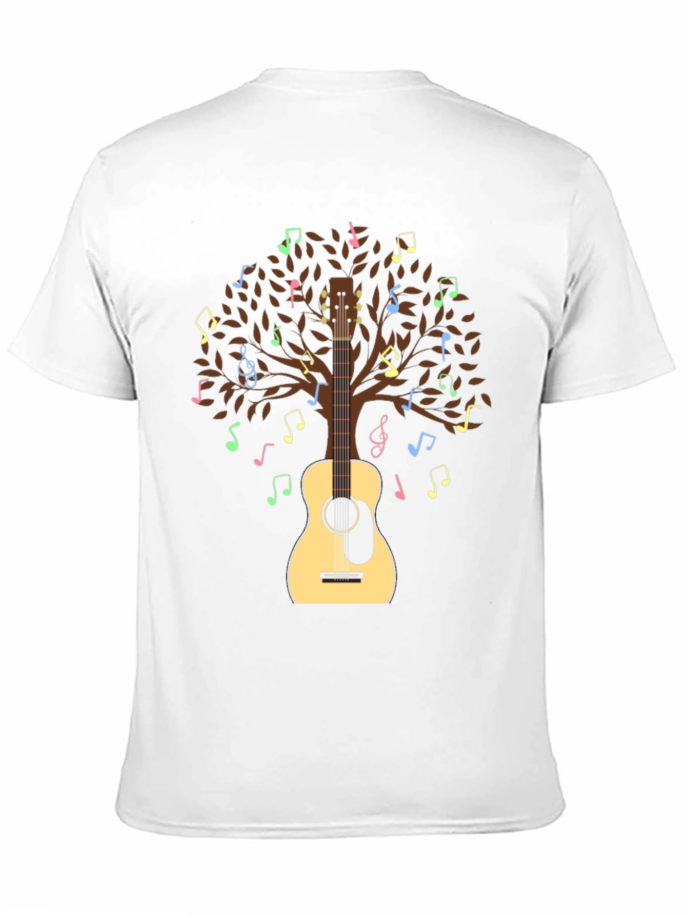Musical Tree Guitar T-Shirt