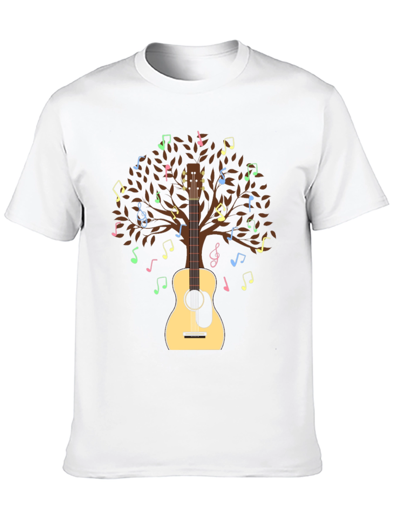 Musical Tree Guitar T-Shirt