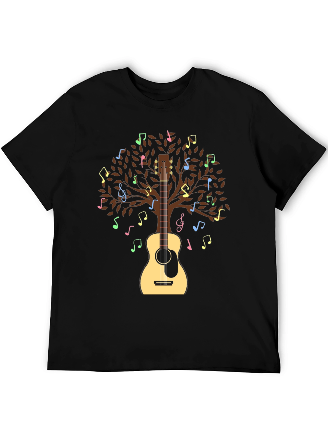 Musical Tree Guitar T-Shirt