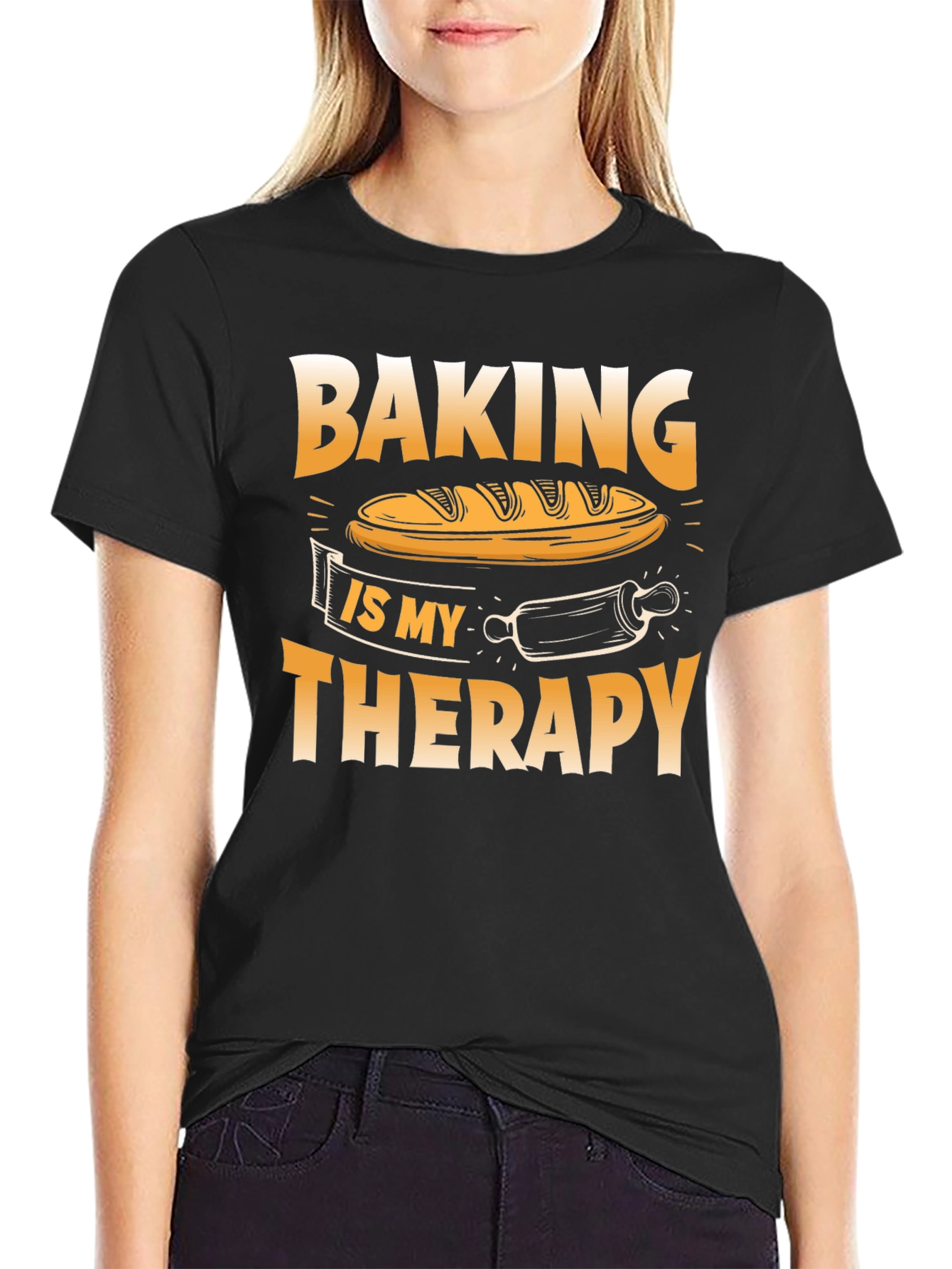 Baking Is My Therapy T-Shirt