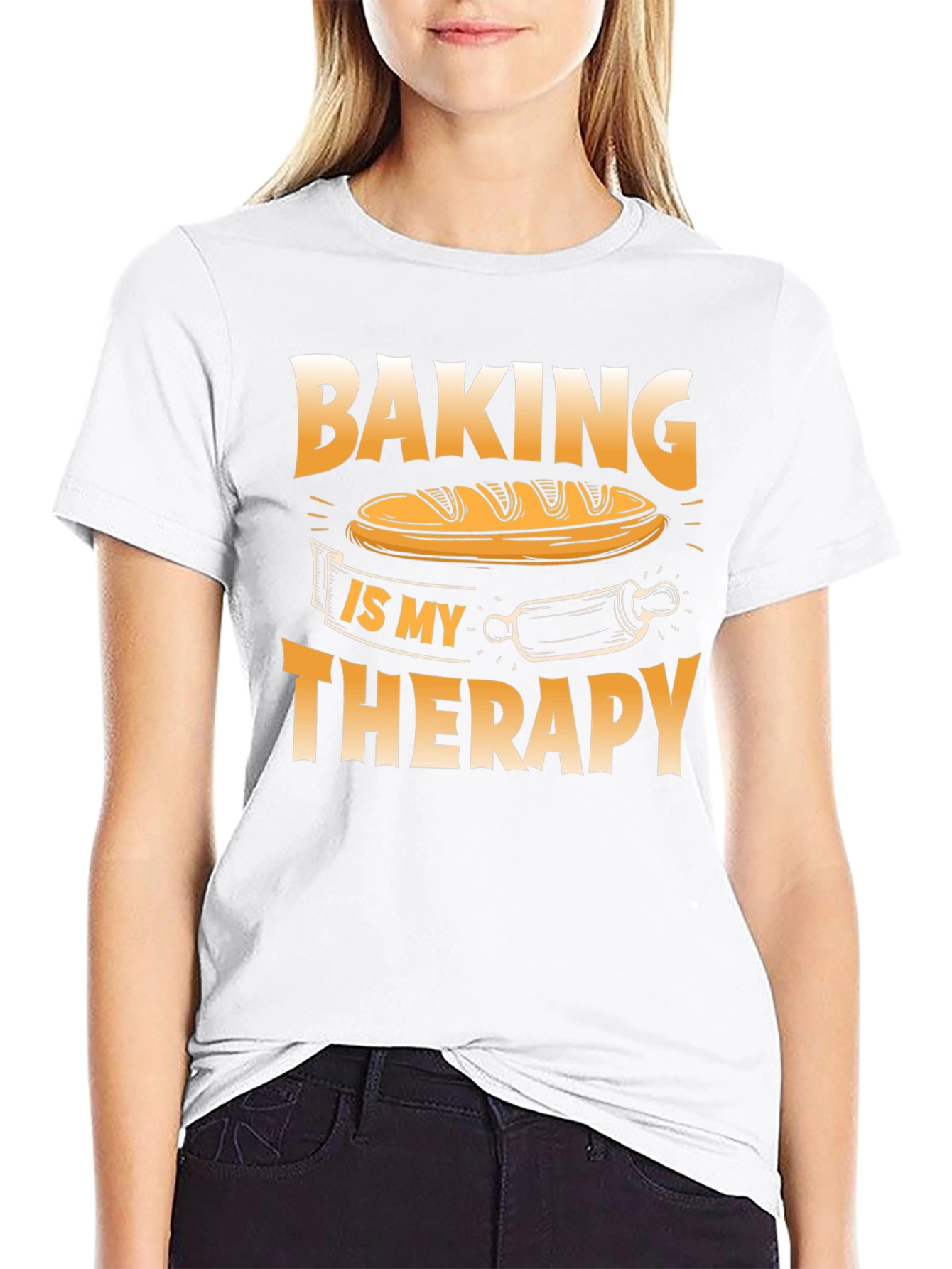 Baking Is My Therapy T-Shirt