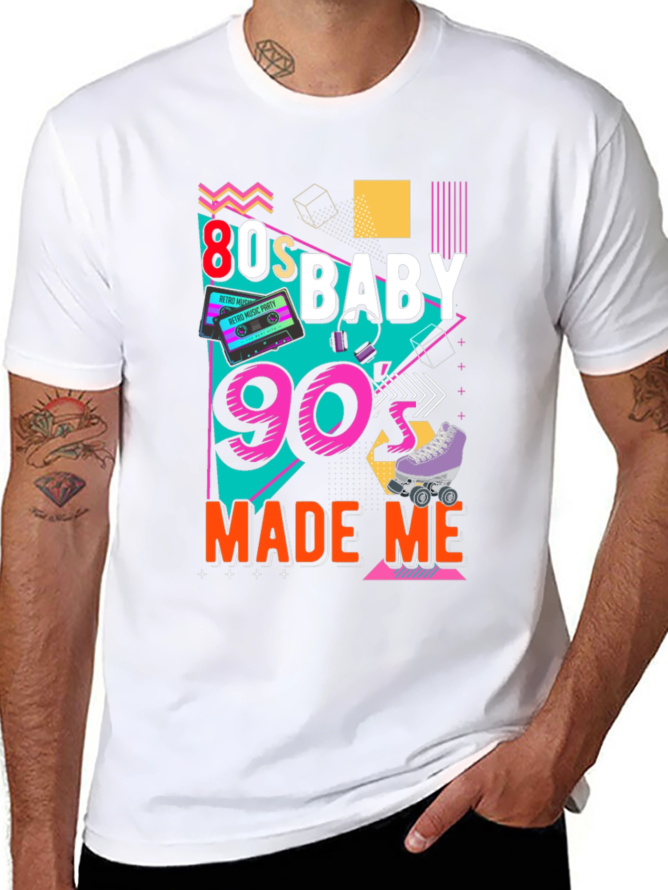 Retro 80s/90s Baby Graphic Tee
