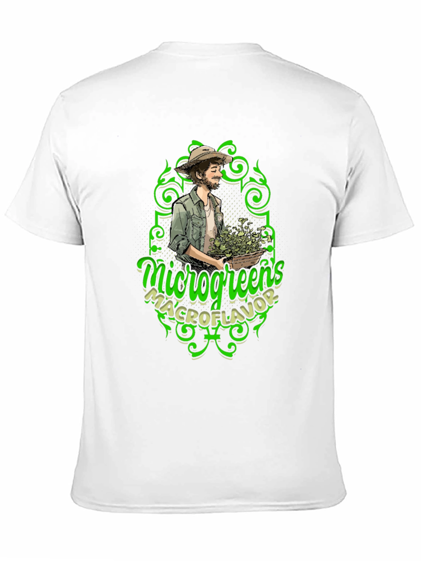 Microgreens Macroflavor Graphic Tee