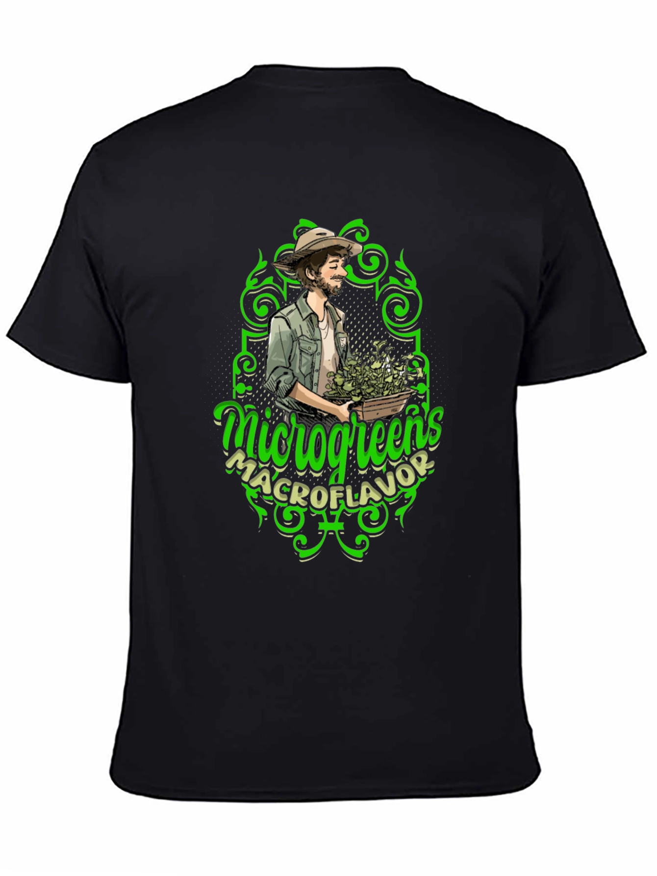 Microgreens Macroflavor Graphic Tee