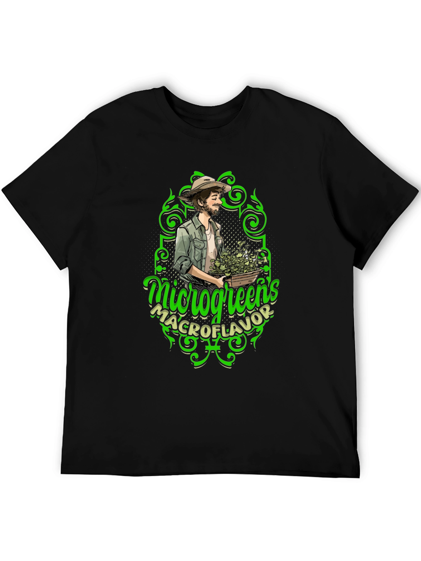Microgreens Macroflavor Graphic Tee