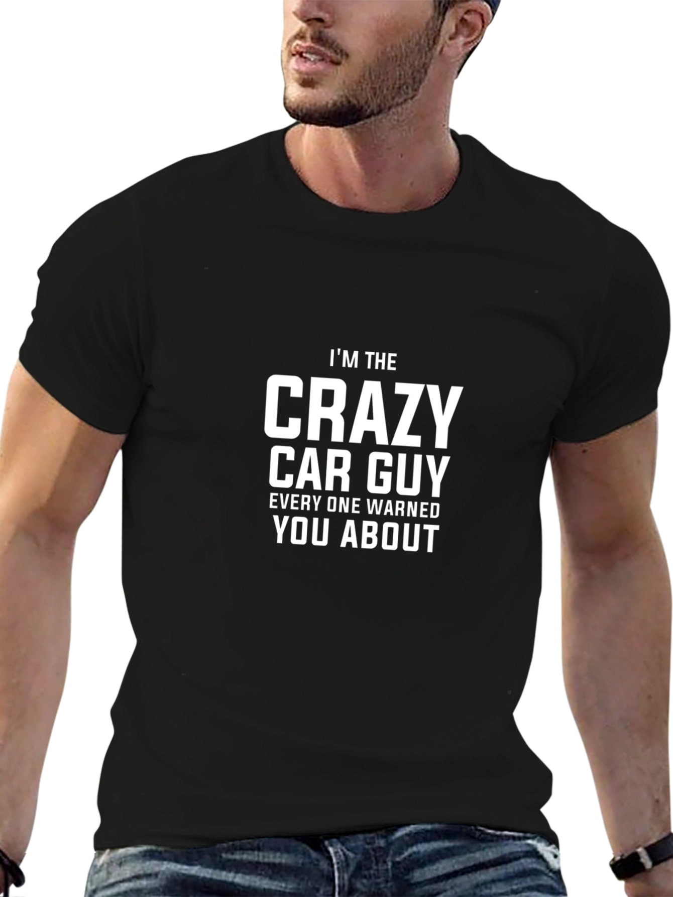 Crazy Car Guy T-Shirt - Funny Automotive Enthusiast Tee