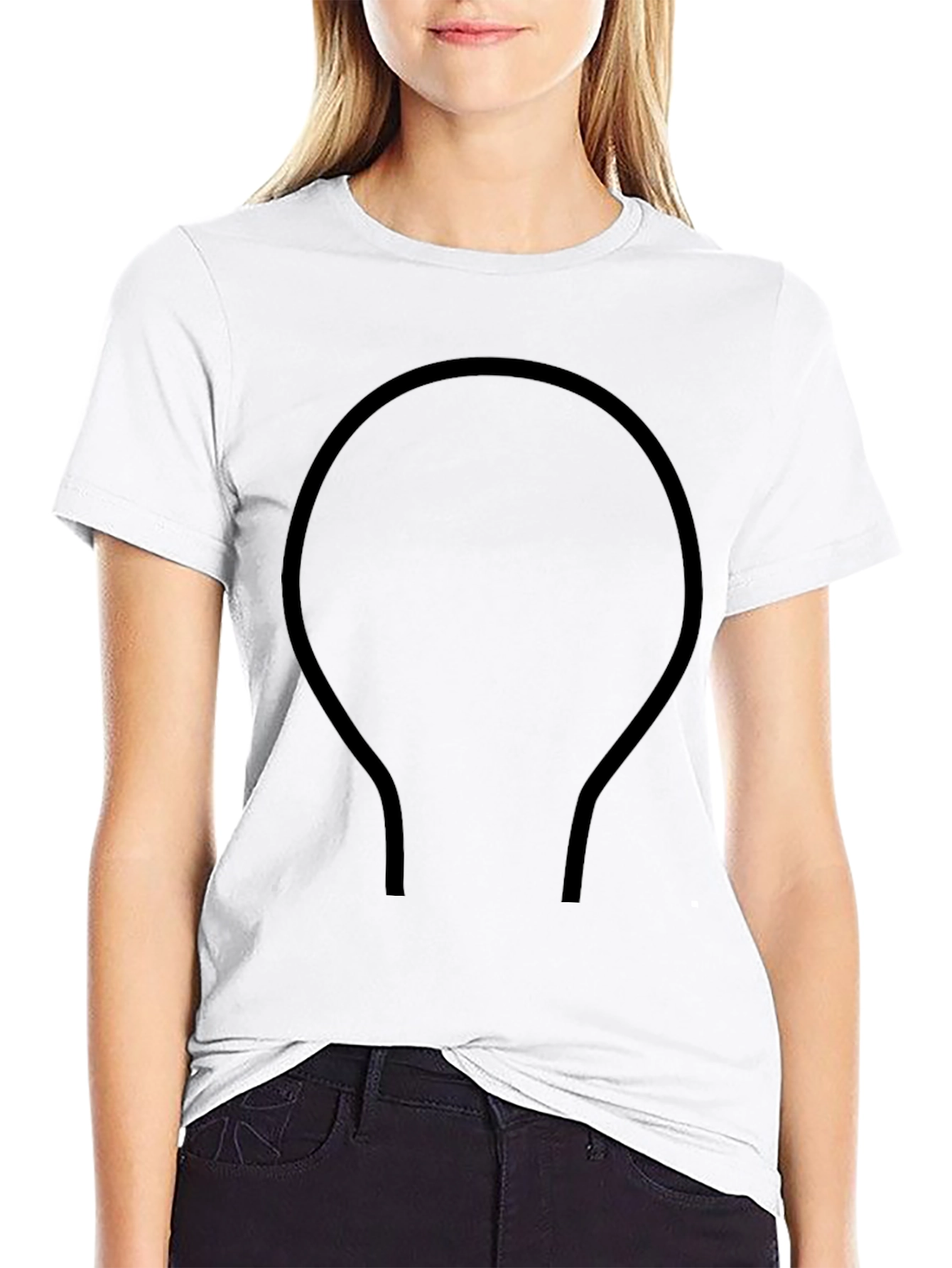 Omega Symbol Black T-Shirt