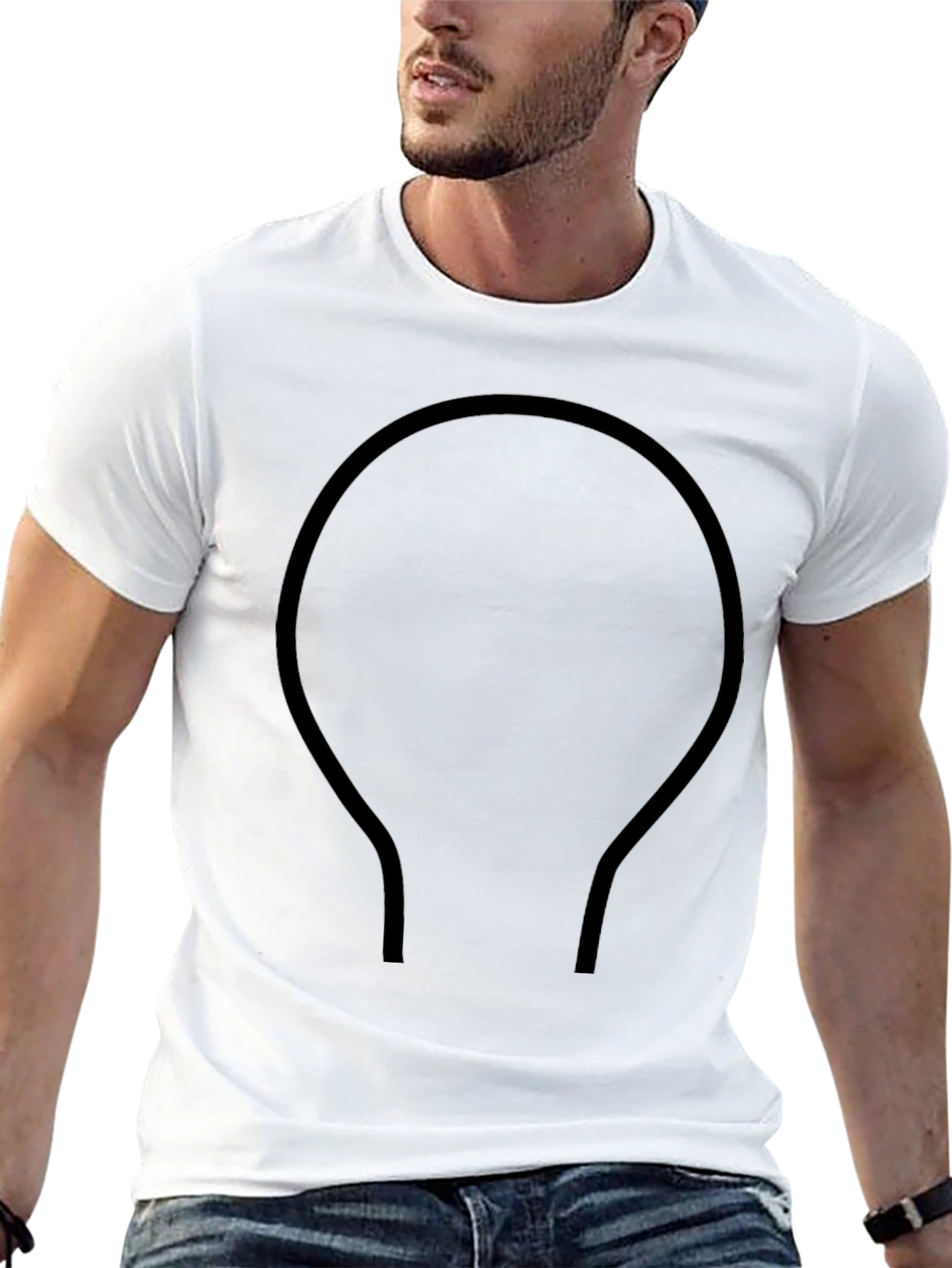 Omega Symbol Black T-Shirt