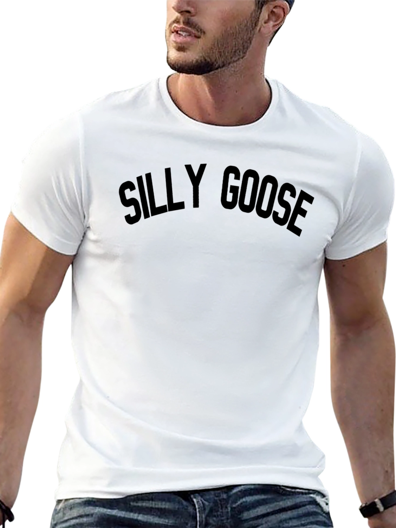 Silly Goose Graphic T-Shirt - Unisex Crew Neck Tee