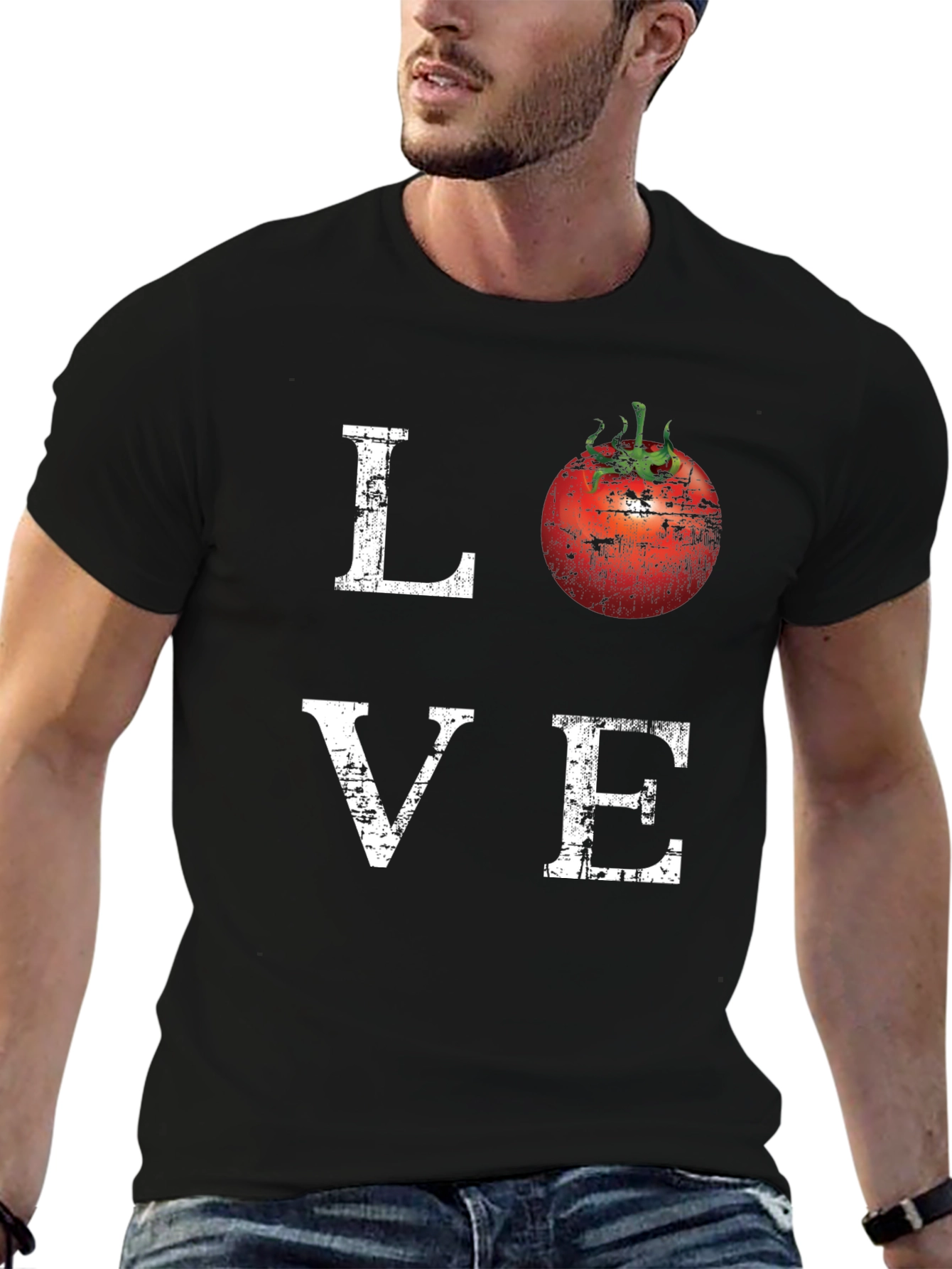 Love Tomato Graphic T-Shirt - Unique Design
