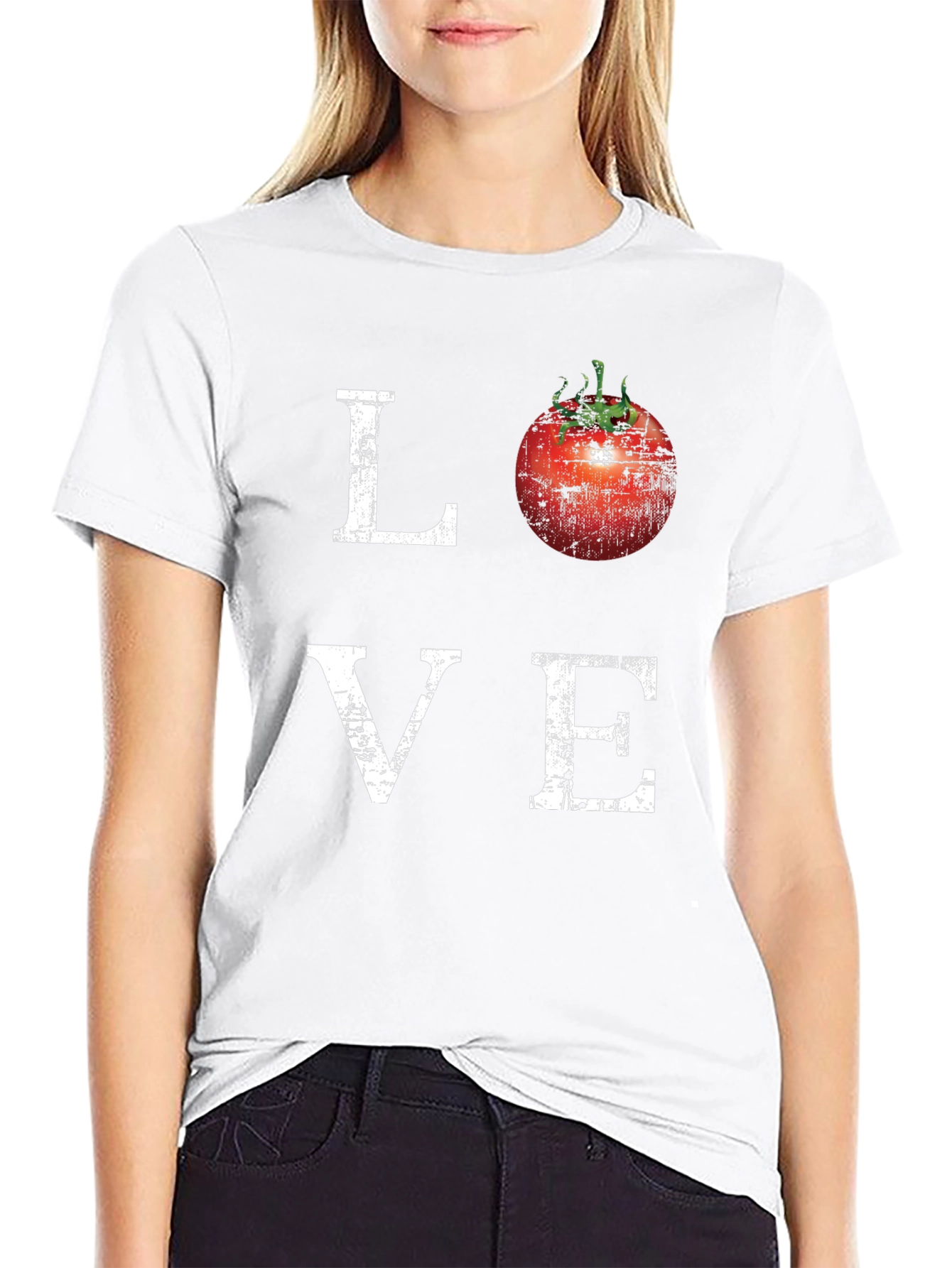 Love Tomato Graphic T-Shirt - Unique Design