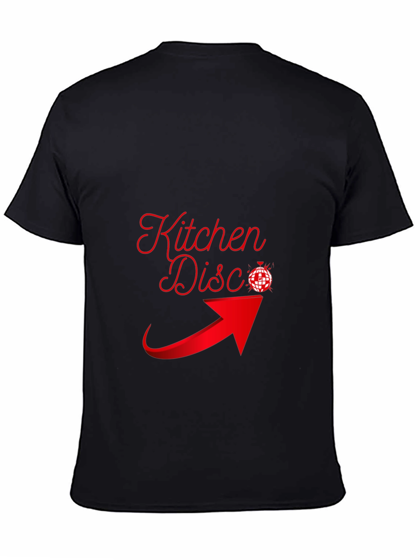 Kitchen Disco Black Graphic Tee