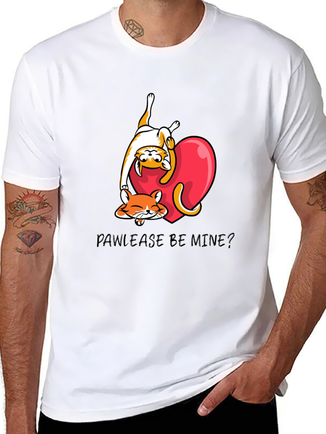 Pawlease Be Mine T-Shirt