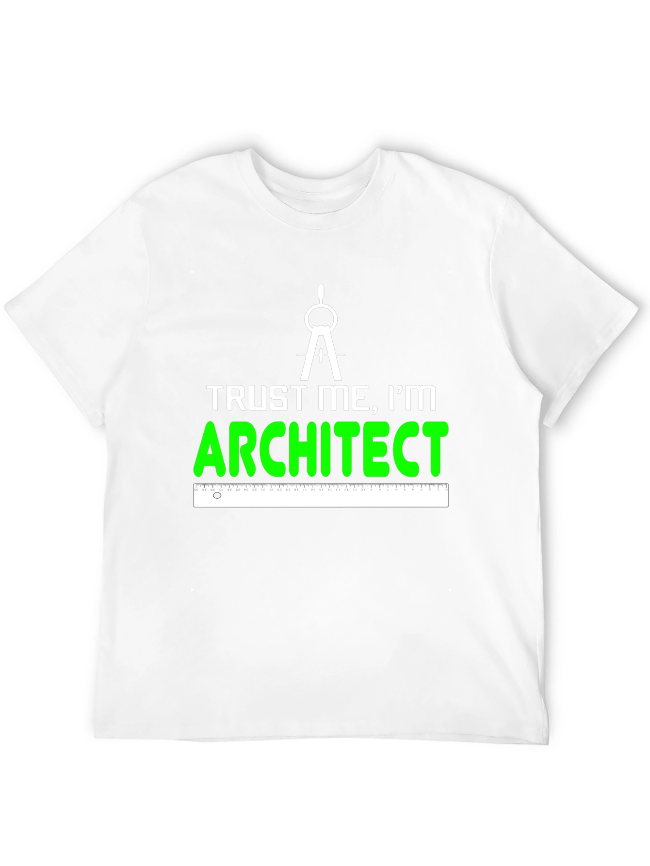 Trust Me Im An Architect Black Graphic Tee