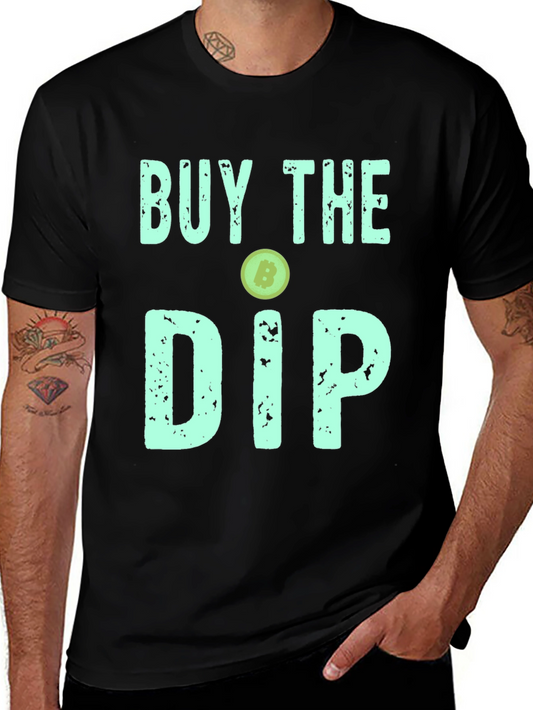 Buy The Dip Bitcoin Crypto T-Shirt