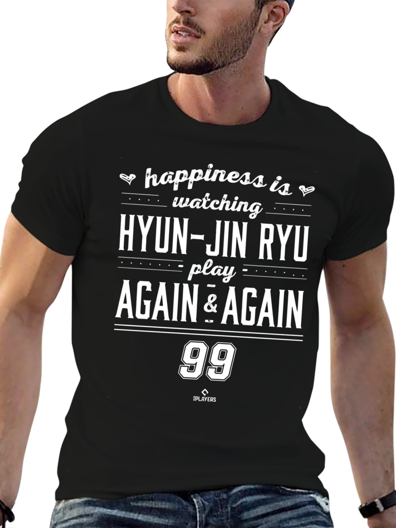 Hyun-Jin Ryu Baseball Fan T-Shirt - Number 99